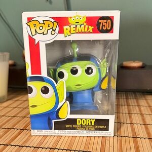 Funko Pop Remix Alien Dory Figure - Green and Blue
